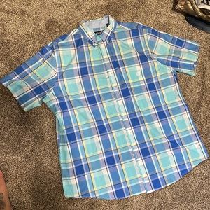 Mens 2X Chaps button Up